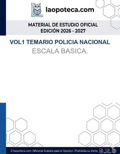 VOL1 TEMARIO POLICIA NACIONAL. ESCALA BASICA. - gratis pdf2