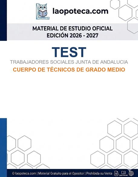 TEST. TRABAJADORES SOCIALES JUNTA DE ANDALUCIA. CUERPO DE TÉCNICOS DE GRADO MEDIO - gratis pdf2