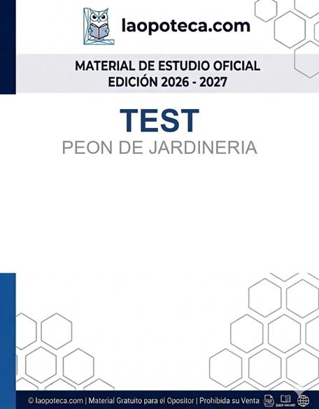 TEST. PEON DE JARDINERIA - gratis pdf2