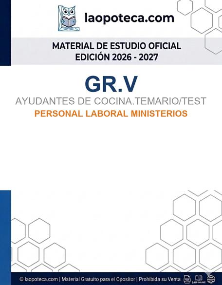 GR.V. AYUDANTES DE COCINA.TEMARIO/TEST. PERSONAL LABORAL MINISTERIOS - gratis pdf2