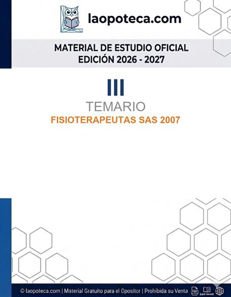 III. TEMARIO. FISIOTERAPEUTAS SAS 2007 - gratis pdf2