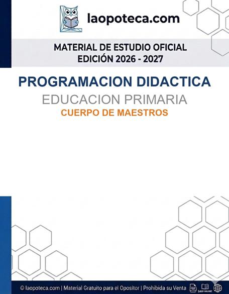 PROGRAMACION DIDACTICA. EDUCACION PRIMARIA. CUERPO DE MAESTROS - gratis pdf2
