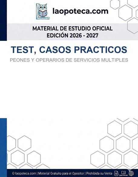 TEST, CASOS PRACTICOS. PEONES Y OPERARIOS DE SERVICIOS MULTIPLES - gratis pdf2